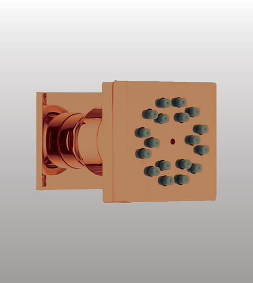 Brushed Rose Gold 2-Function Brass Body Jet – Aquant India